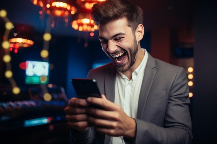 Pengguna membaca panduan tips aman melakukan pembayaran digital